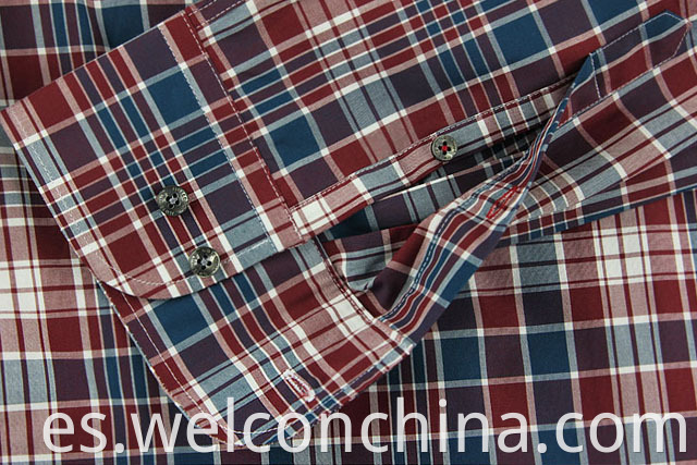 Breathable Plaid Shirts Jpg